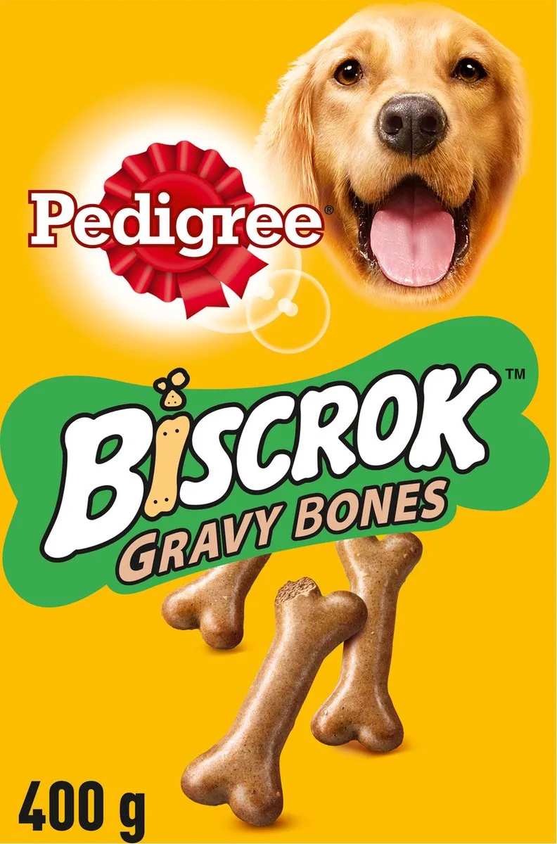 Gravy Bones - Hondensnack - 1 x 400 g de Pedigree – photo produit