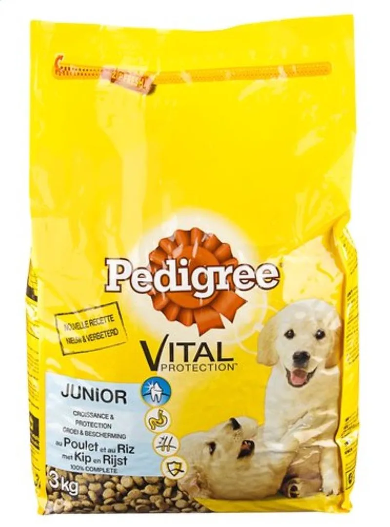 Hondenvoer met Kip & Rijst - Junior - 3kg by Pedigree – product photo