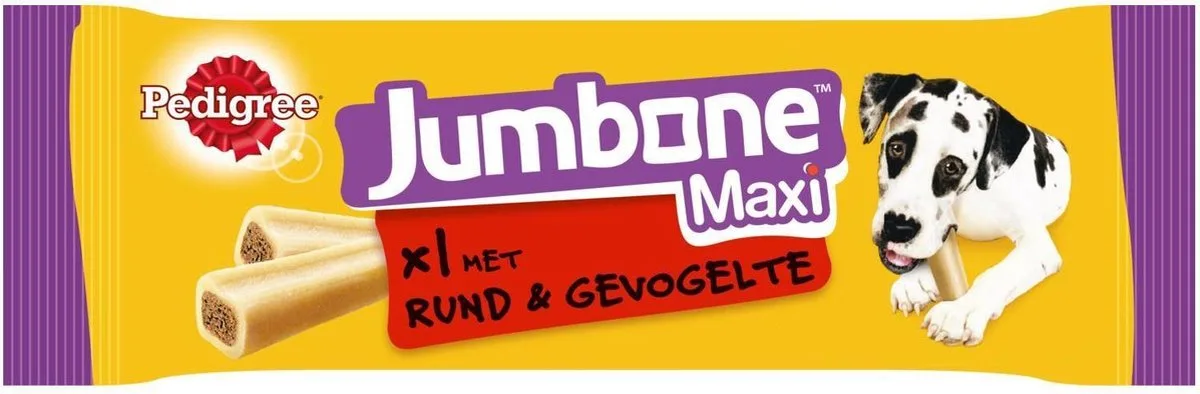Jumbone maxi | 180 g,rund gevogelte van Pedigree – productfoto