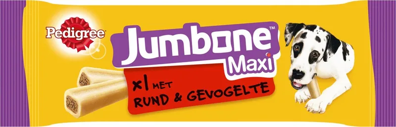 Jumbone Maxi - Hondensnacks - Rund Gevogelte 180 g by Pedigree – product photo