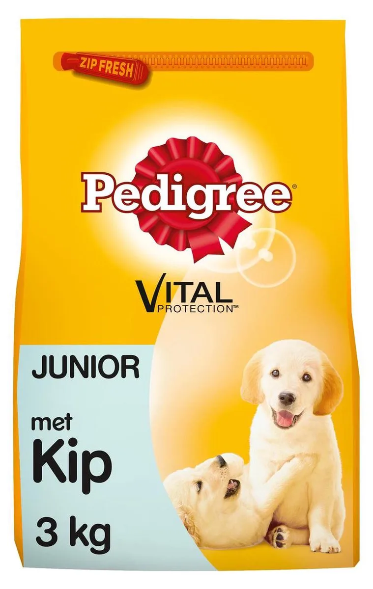 Junior Menu - Kip - Hondenvoer - 2 x 3 kg by Pedigree – product photo
