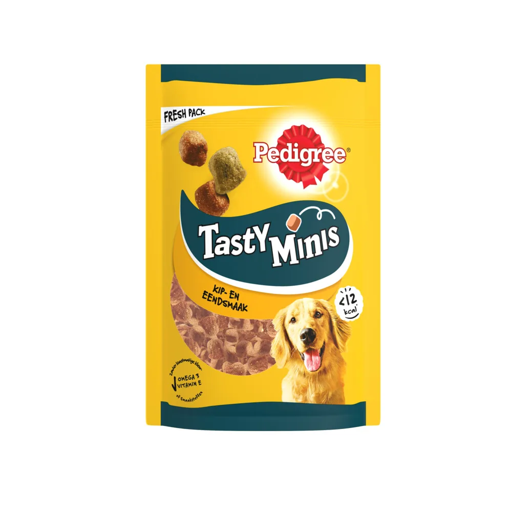 Pedigree Hondensnacks Tasty Mini's Chewy Cubes 130 gr de Pedigree – photo produit