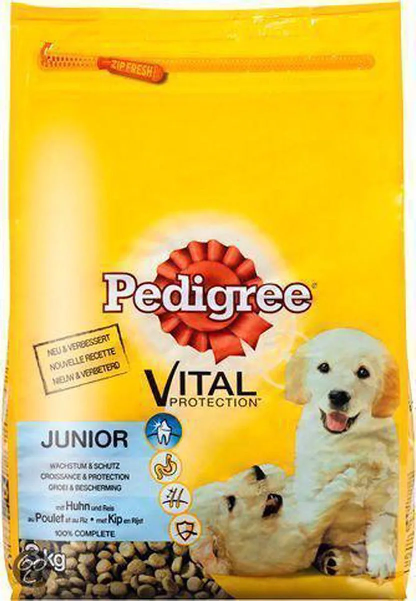 Vital junior 3kg kip met rijst by Pedigree – product photo