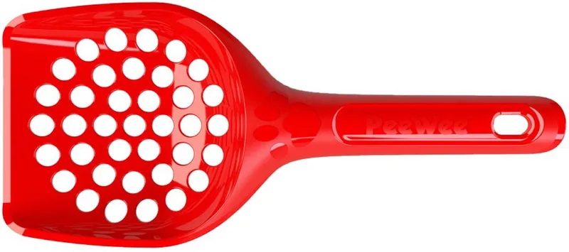 Kattenbakschep by PeeWee in Red – product photo