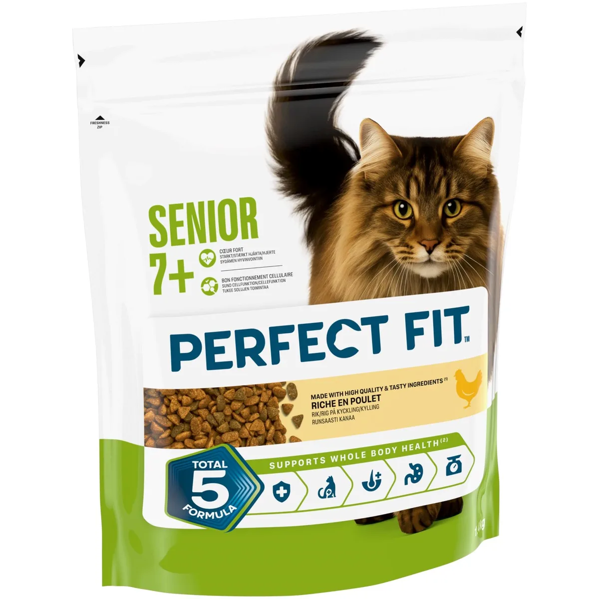 1,4kg Sterile Senior 7+ Rijk aan Kip Perfect Fit Kattenvoer by Perfect Fit – product photo