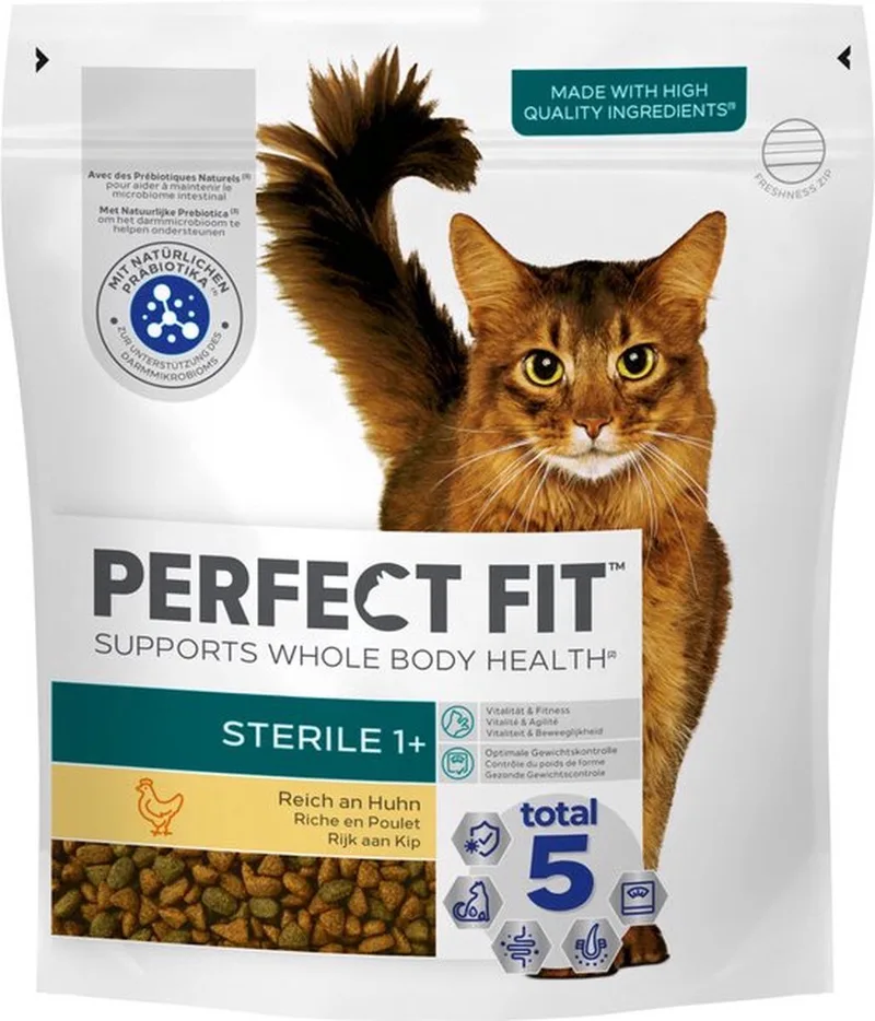 2x Perfect Fit Sterile - Adult - Kattenbrokken - Kip - 2.8kg von Perfect Fit – Produktfoto