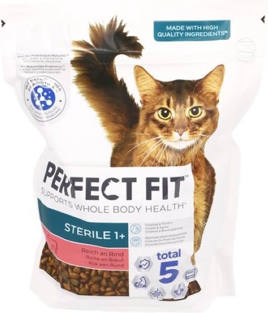 3x Perfect Fit Droogvoer Adult sterile Rund 750g de Perfect Fit – photo produit
