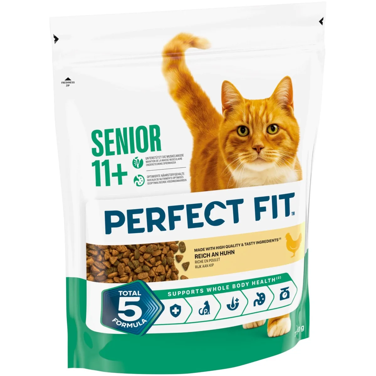 750g Perfect Fit Senior 11+ Kiprijk Kattenvoer Nat by Perfect Fit – product photo