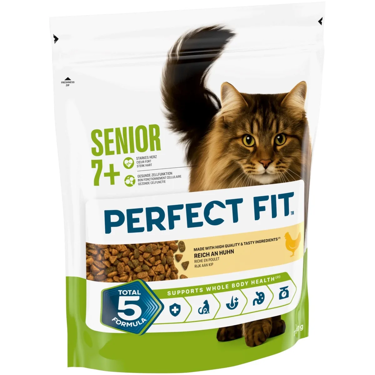 750g Perfect Fit Senior 7+ - Kiprijk Kattenvoer droog by Perfect Fit – product photo