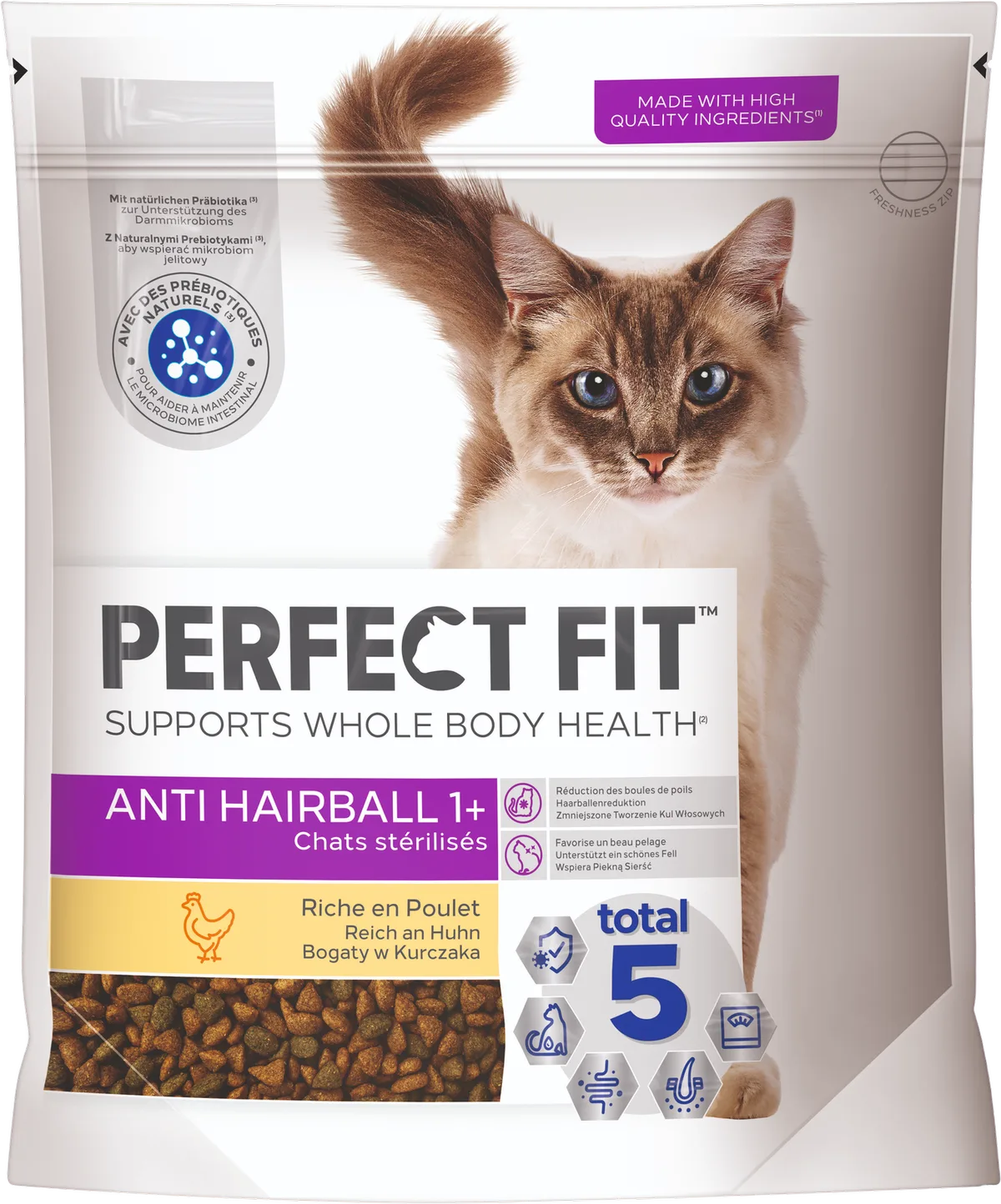 Adult 1+ Anti Hairball mit Huhn - 1,40 kg von Perfect Fit – Produktfoto