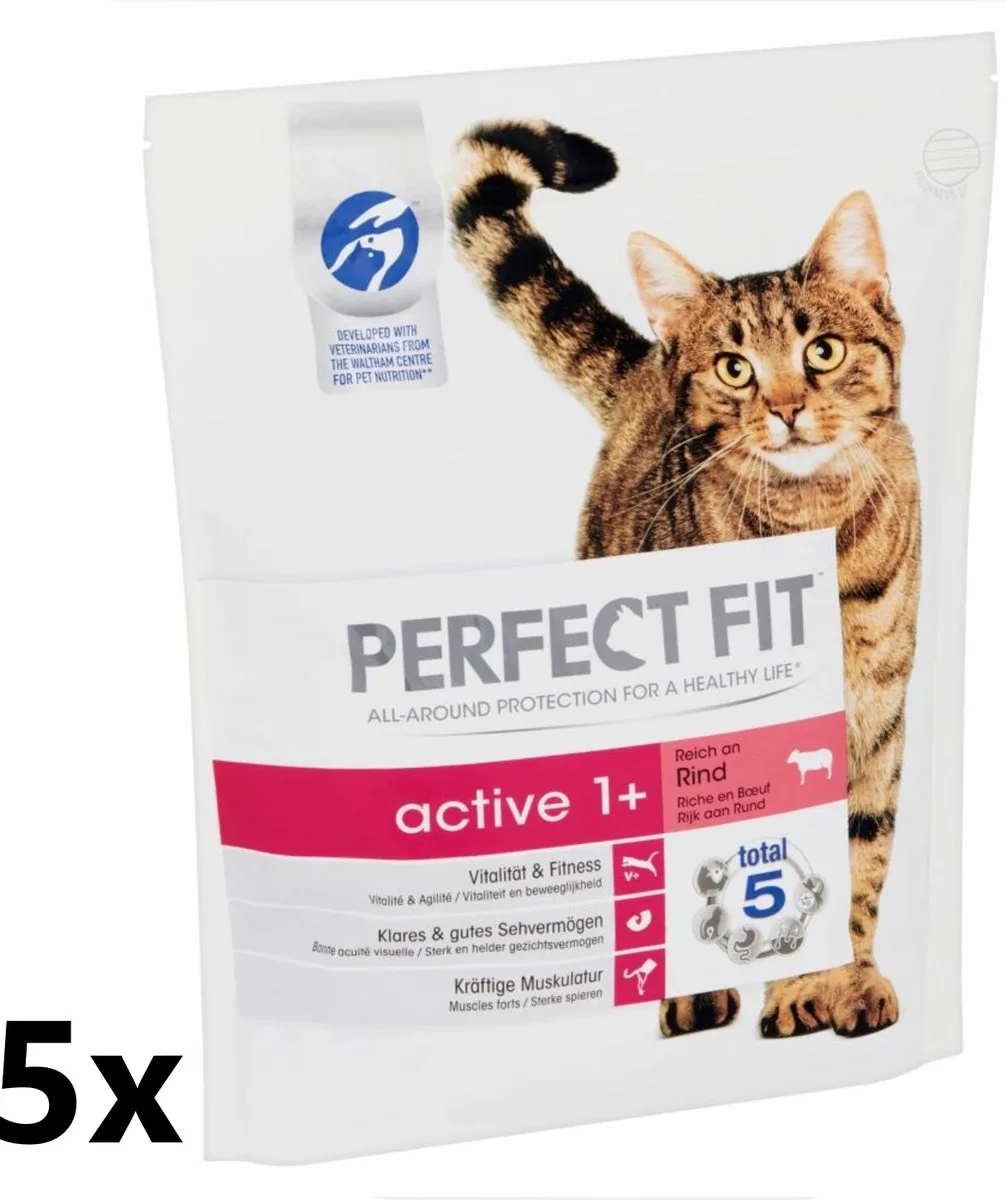 Droogvoer - Active Rund - 5x1,4kg von Perfect Fit – Produktfoto