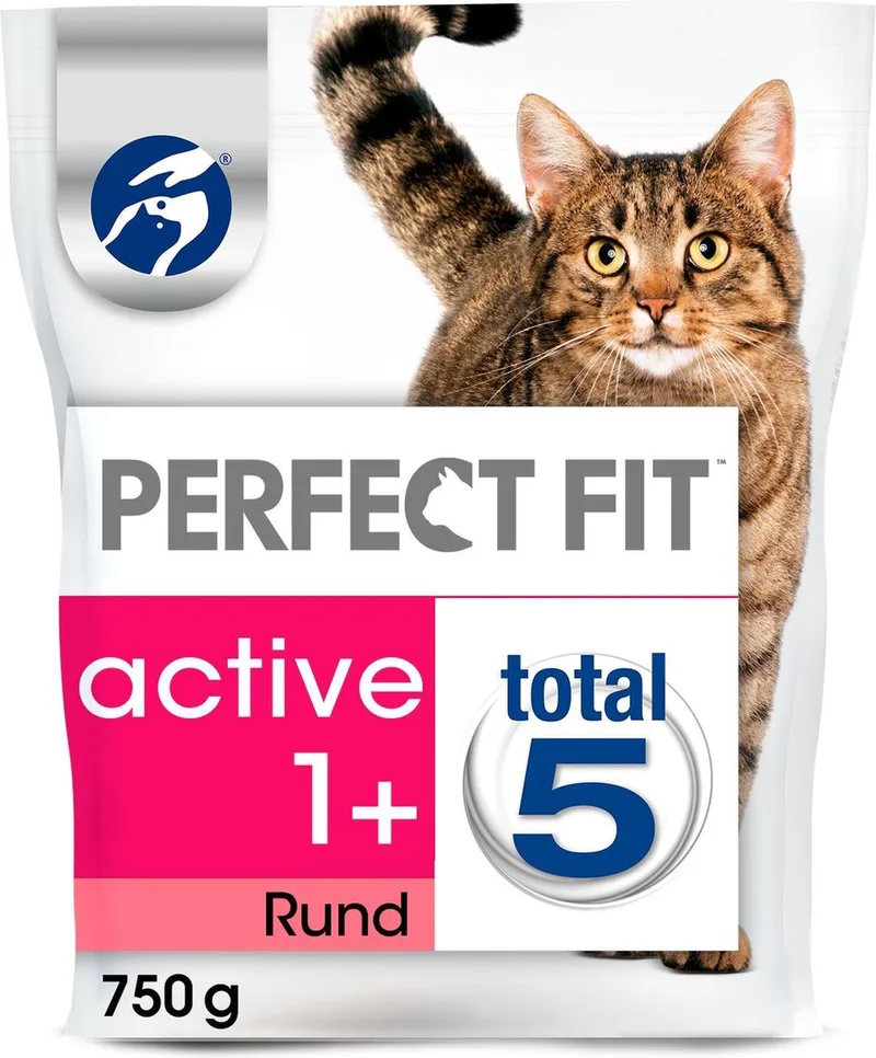 Droogvoer Active Rund - Kattenvoeding - 750 g by Perfect Fit – product photo