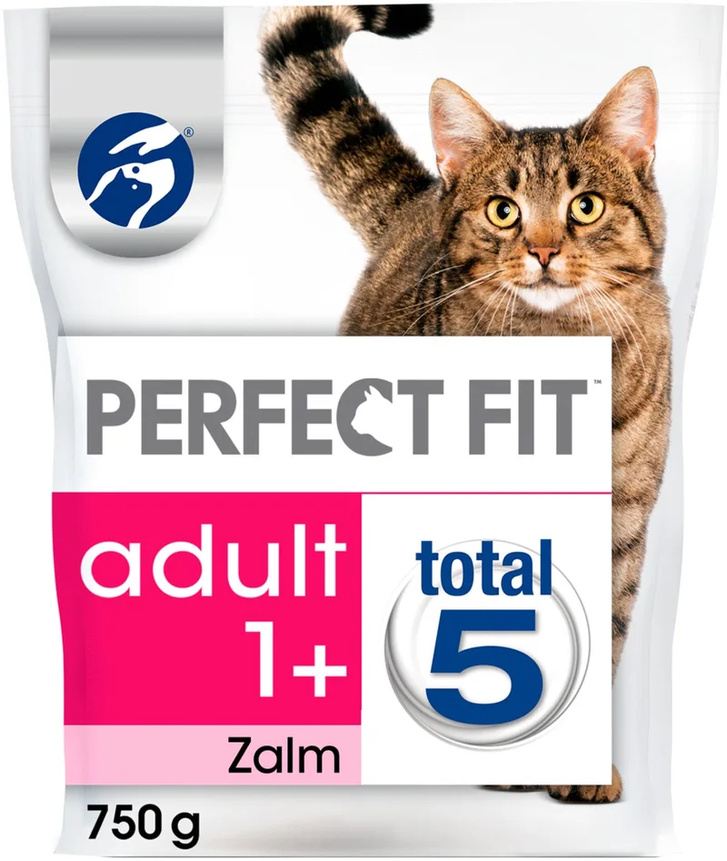 Droogvoer Adult Zalm - Kattenvoeding - 750 g by Perfect Fit – product photo