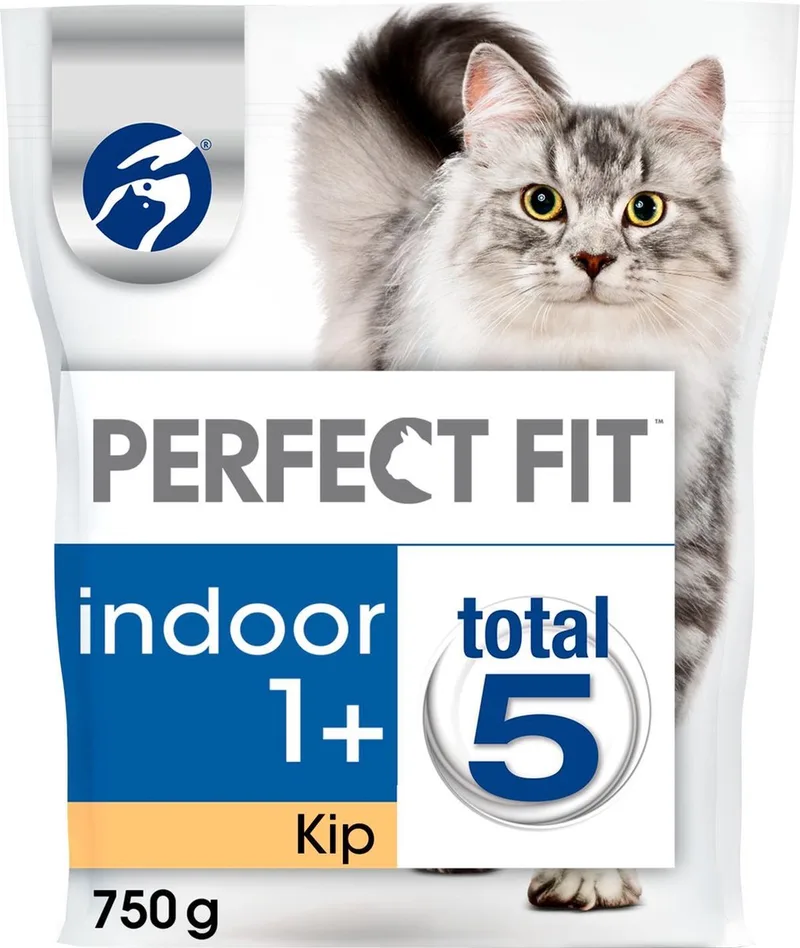 Indoor 1+ Katten Droogvoer - Kip - 4 x 750 gr by Perfect Fit – product photo