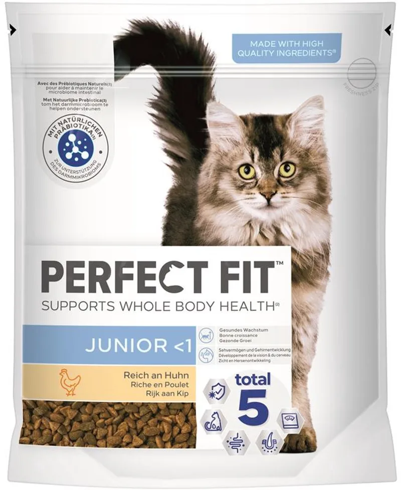 Junior - Kattenbrokken - Kip - 750 g by Perfect Fit – product photo