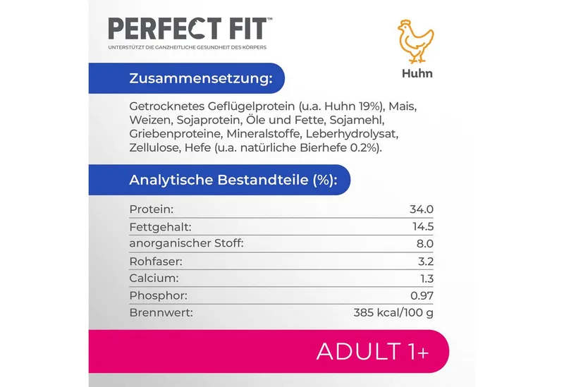 Kattenbrokken - Active Adult - Kip - 7kg by Perfect Fit – product photo 4 of 5