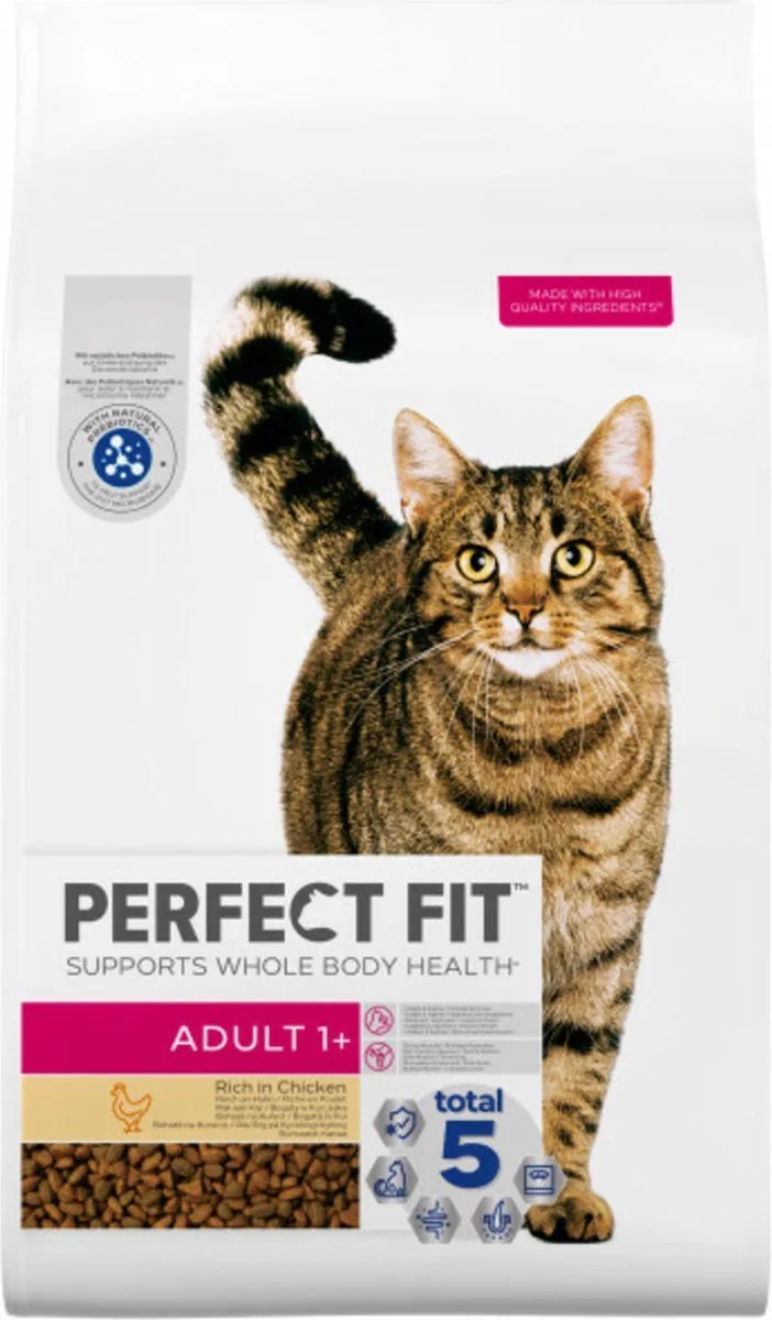 Kattenbrokken - Adult - Kip - 2,8kg de Perfect Fit – photo produit