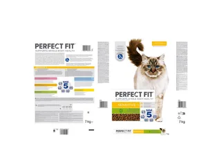 Kattenbrokken - Sensitive Adult - Kalkoen - 7kg de Perfect Fit – photo produit 2 sur 2