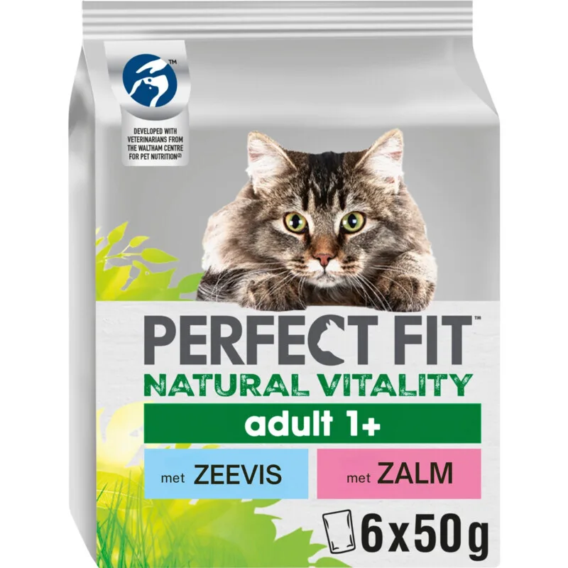 Natural Vitality Kattenvoer Adult Zeevis & Zalm MP de Perfect Fit – photo produit