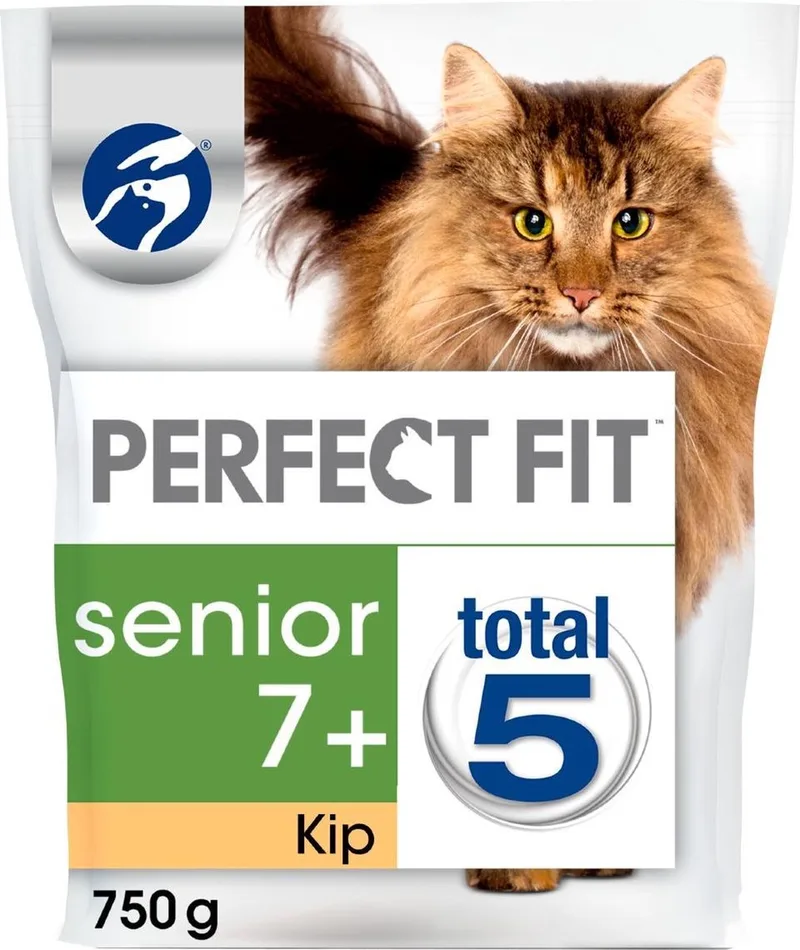 Senior 7+ Brokjes - Kip - Kattenvoer - 3 x 750g von Perfect Fit – Produktfoto