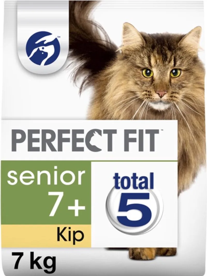 Senior Voordeelzak droge brokjes - Katten droogvoer - Kip - 7 kg von Perfect Fit – Produktfoto
