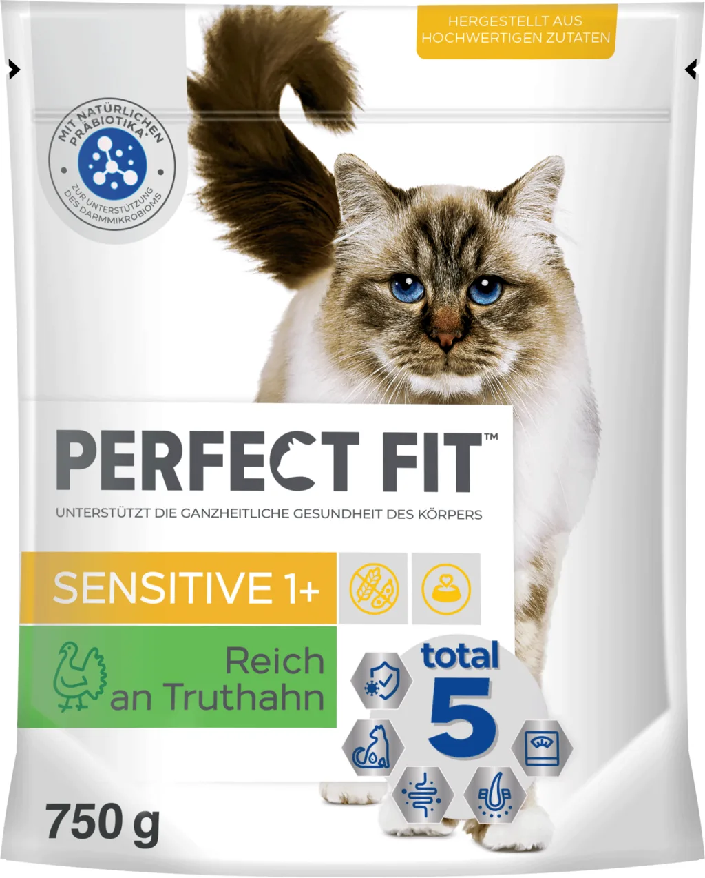 Sensitive 1+ Reich an Truthahn - 750 g von Perfect Fit – Produktfoto