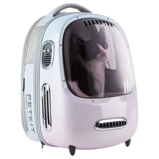 Breezy2 Smart Cat Carrier- Pink de Petkit en Rose – photo produit 2 sur 6