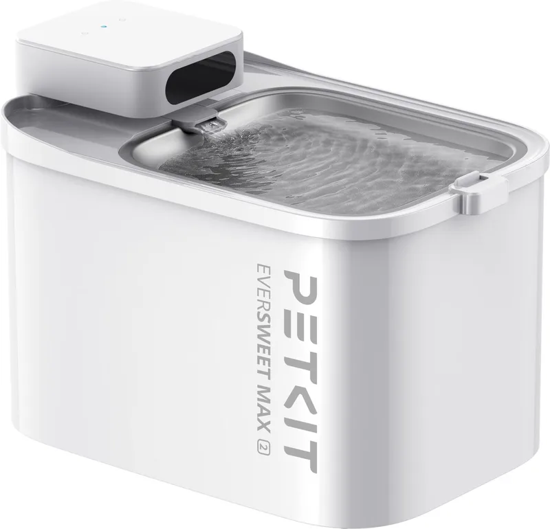Eversweet Max 2 - Automatische drinkfontein - 3 L - Voor hond en kat - App controle von Petkit in Weiß – Produktfoto 1 von 3