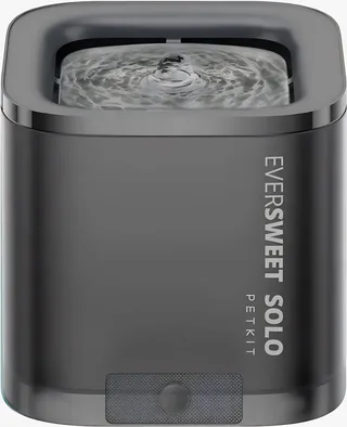 Eversweet Solo SE Katzenbrunnen leise, Trinkbrunnen Grau Drinkfontein 1 stuk(s) von Petkit in Schwarz – Produktfoto 1 von 3