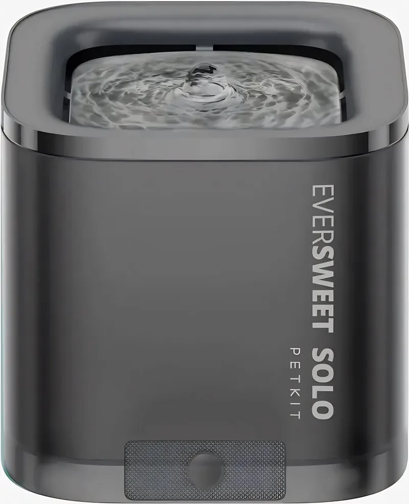 Eversweet Solo SE Katzenbrunnen leise, Trinkbrunnen Grau Drinkfontein 1 stuk(s) von Petkit in Schwarz – Produktfoto 1 von 3