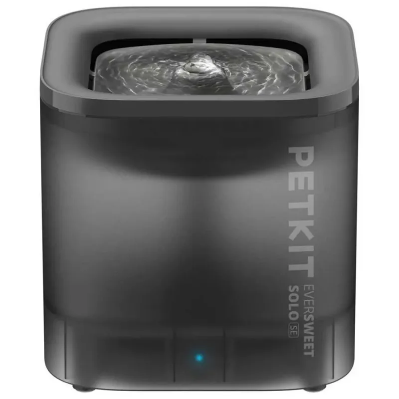 Eversweet Solo SE Katzenbrunnen leise, Trinkbrunnen Grau Drinkfontein 1 stuk(s) von Petkit in Schwarz – Produktfoto 2 von 3