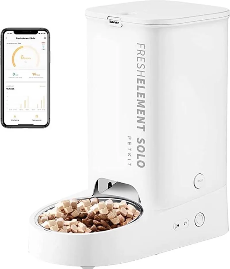 Fresh Element Solo - Automatische voerbak voor kat en hond - App bediening by Petkit in White – product photo 1 of 2