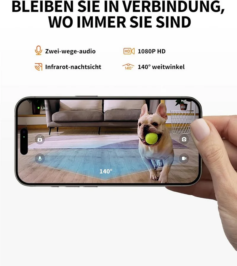 met Camera - Automatische voerbak voor kat en hond - Wit - Droogvoer - 3 liter inhoud - App bediening by Petkit in YumShare Solo – product photo 2 of 5