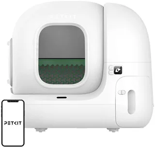 Pura Max 2 Premium - Automatische kattenbak - Met AI - Zelfreinigend - Gezondheidsmonitoring - App bediening by Petkit in White – product photo 1 of 5