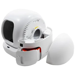 Pura Max 2 Premium - Automatische kattenbak - Met AI - Zelfreinigend - Gezondheidsmonitoring - App bediening by Petkit in White – product photo 5 of 5