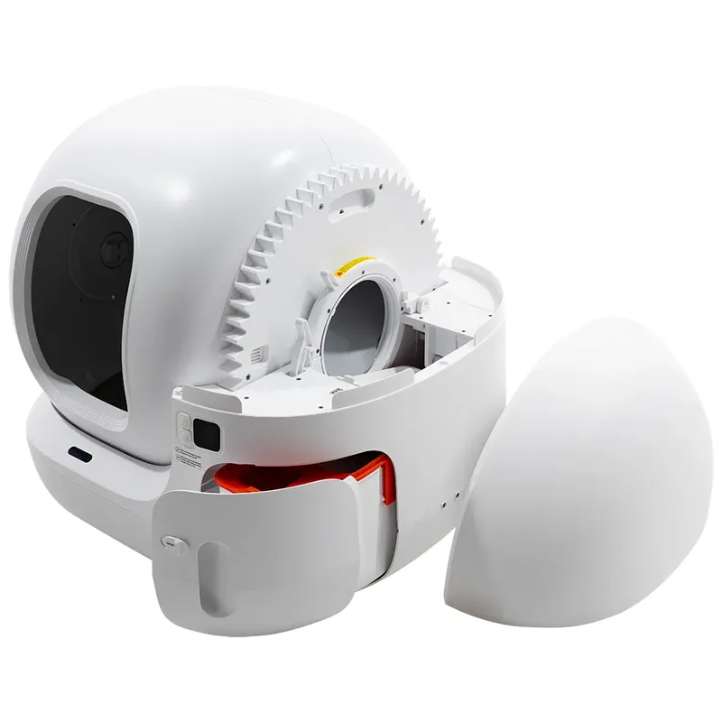 Pura Max 2 Premium - Automatische kattenbak - Met AI - Zelfreinigend - Gezondheidsmonitoring - App bediening by Petkit in White – product photo 5 of 5