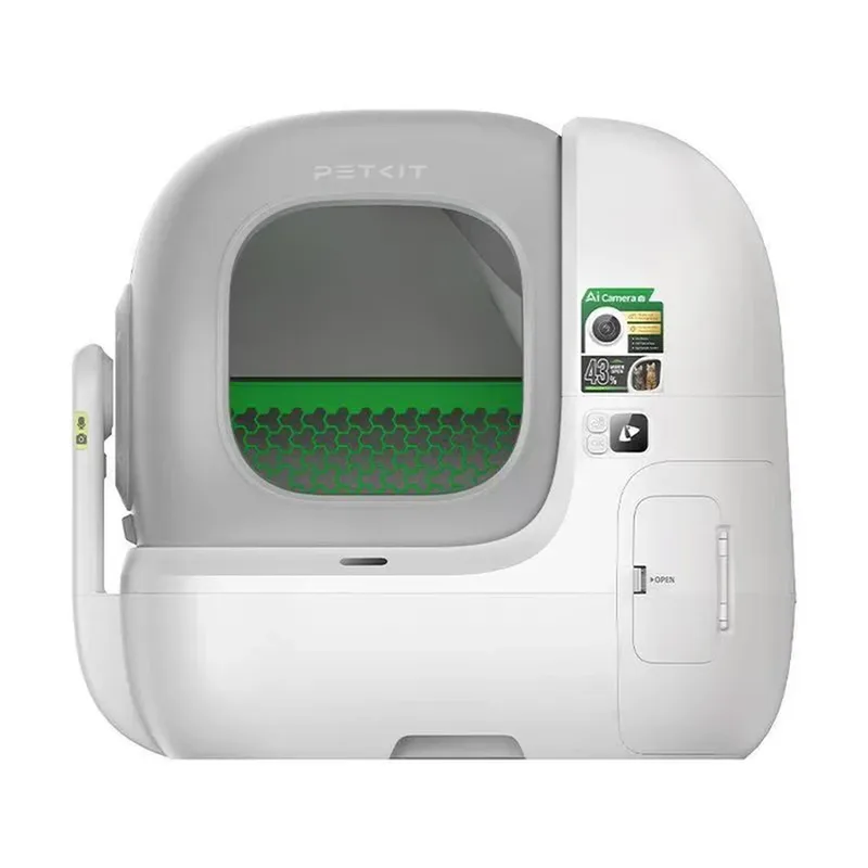 Purobot Max Pro 2 avec caméra - Bac à litière autonettoyant pour chat (Gris) de Petkit – photo produit