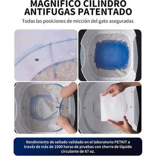 Bac à Litière Pour Chat Purobot Ultra de Petkit en Blanc – photo produit 4 sur 6