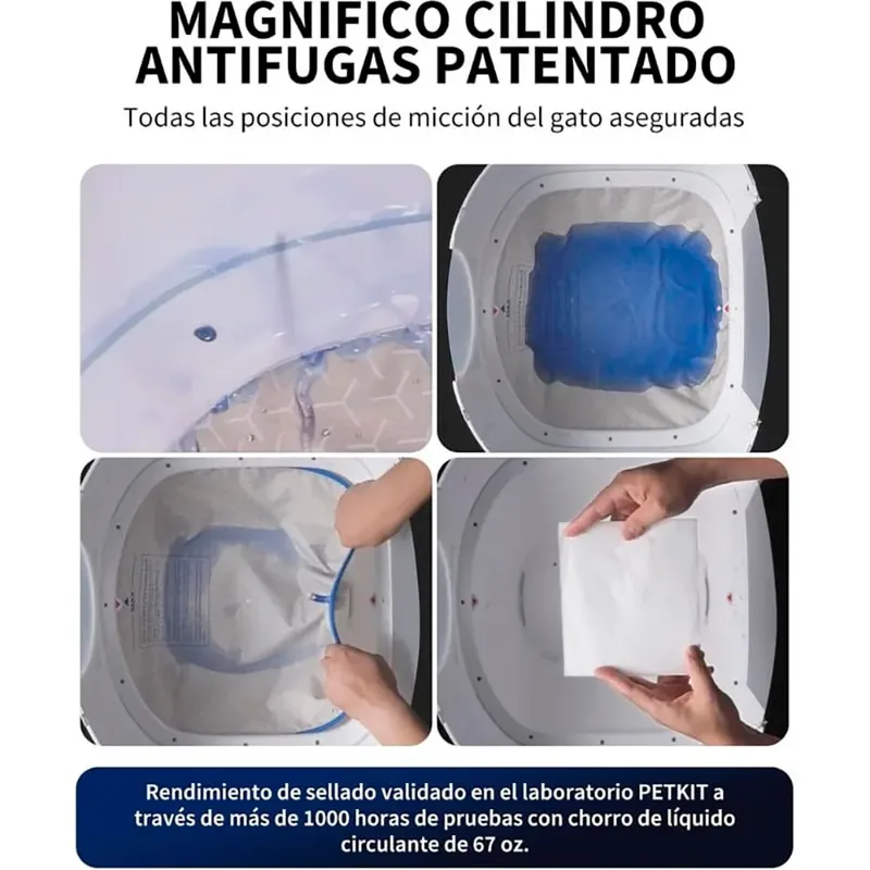Bac à Litière Pour Chat Purobot Ultra de Petkit en Blanc – photo produit 4 sur 6