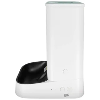 YumShare Dual Hopper 2 met camera - Automatische voerbak - 5L - Automatische voerbak voor kat en hond - AI bediening - camera by Petkit in White – product photo 3 of 5