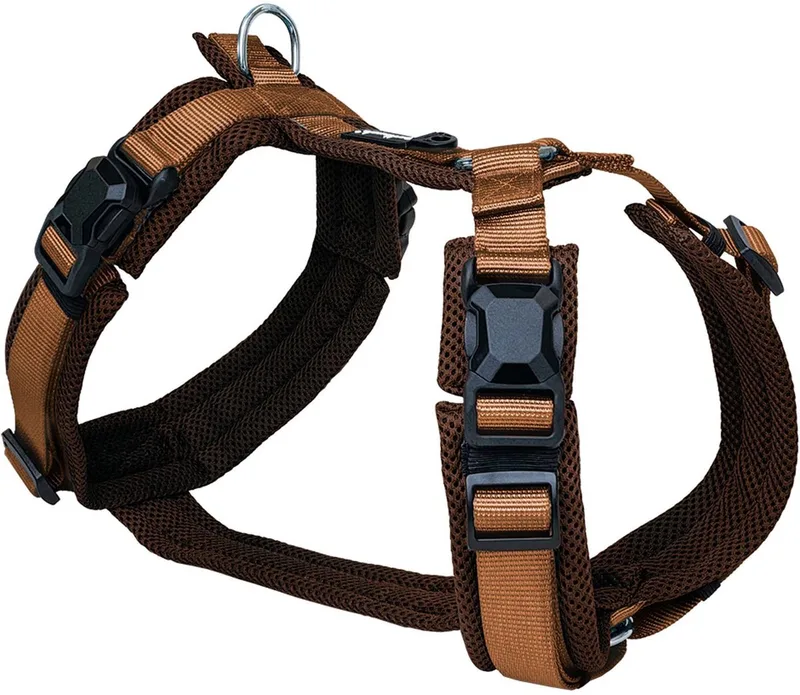 Magnetech Y-Comfort harnas XL Mokka/Cognac by Petlando in Cognac – product photo