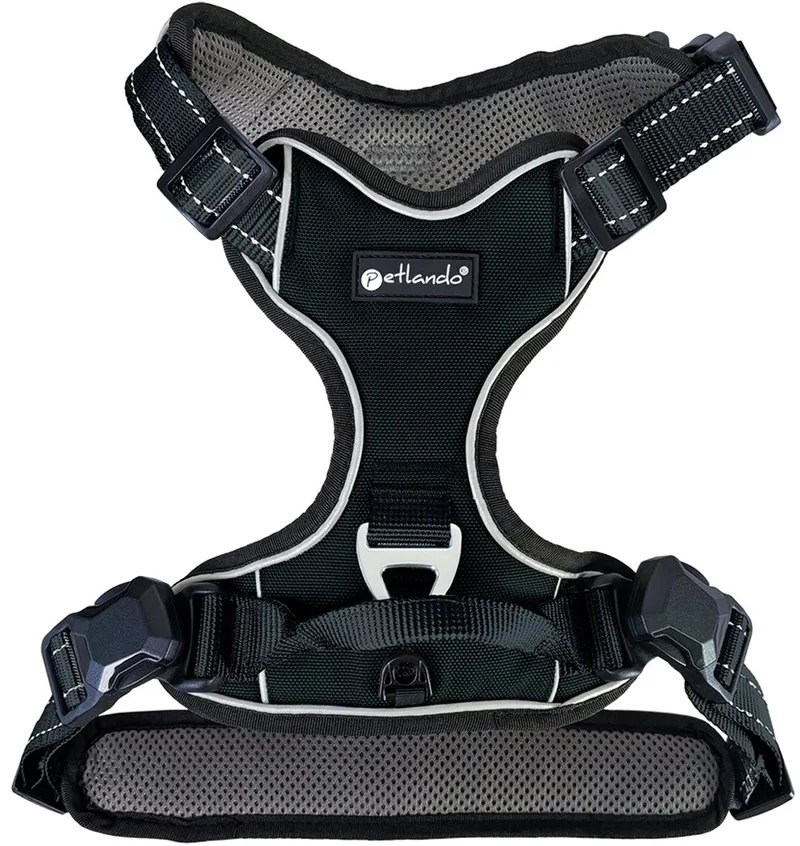 Magnetisch outdoor tuig antraciet/zwart XS de Petlando – photo produit