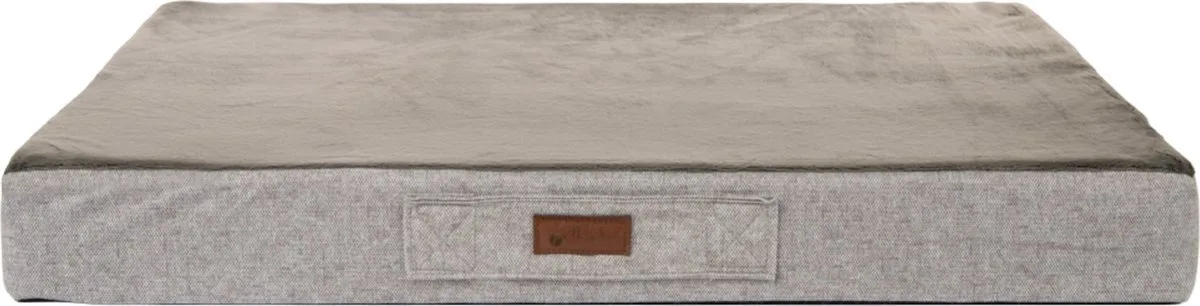 Orthopedisch ligbed Merano Stone L - Hond de Petlando en Gris – photo produit