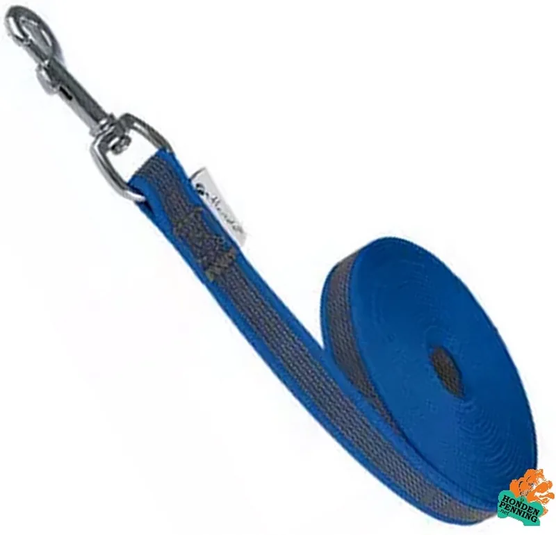 Sleeplijn Anti-Slip Blauw - Hondenriem - 1000x2 cm von Petlando in Azur – Produktfoto