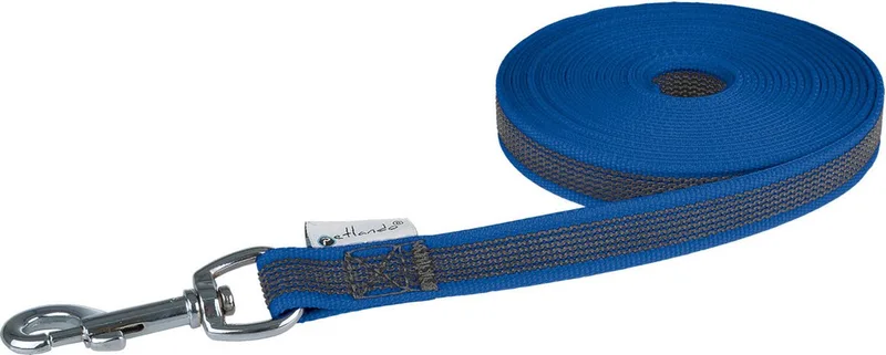 Sleeplijn Anti-Slip - Hondenriem - 1500x2 cm van Petlando in Blauw – productfoto