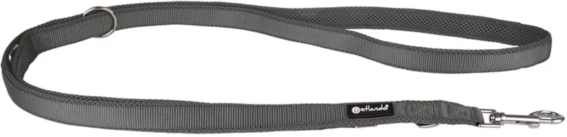 Trainingslijn Mesh Antraciet - Hondenriem - 230x1.5 cm by Petlando in Antraciet – grijs – product photo