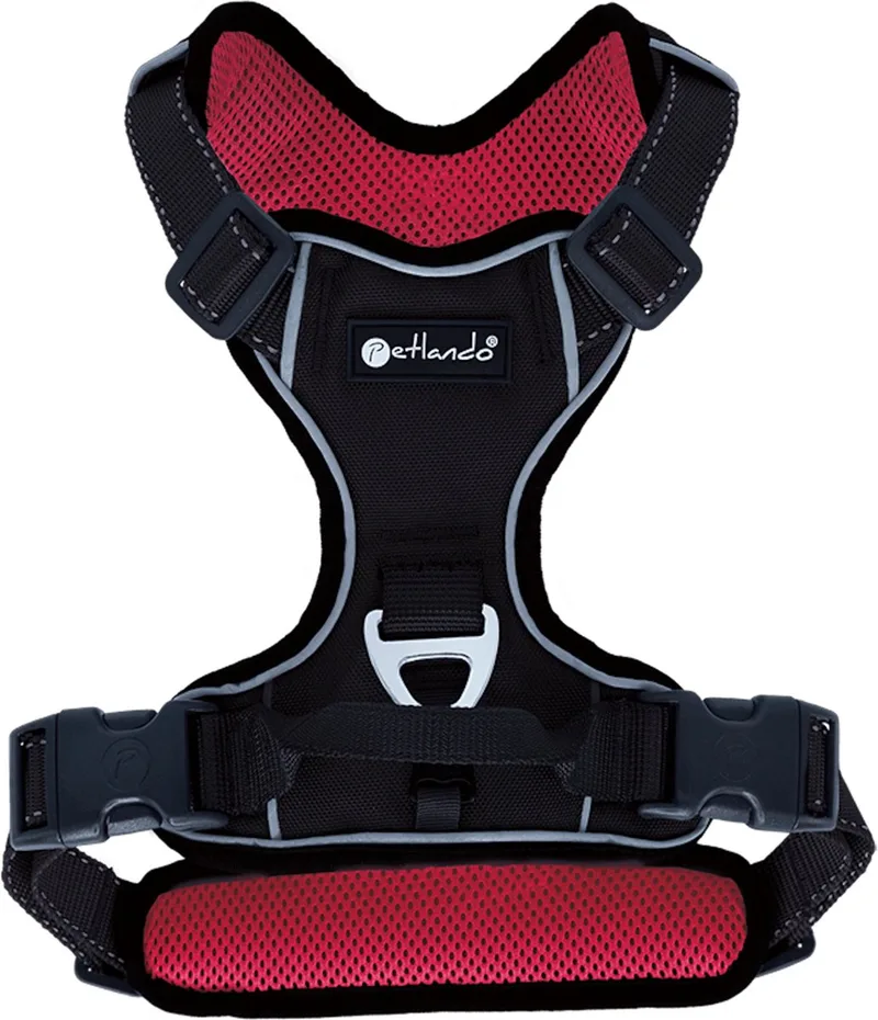 Trainingslijn Mesh Antraciet - Hondenriem - 300x1.5 cm de Petlando – photo produit