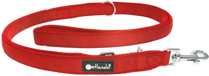 Trainingslijn Mesh - Hondenriem - 230x1.5 cm by Petlando in Red – product photo