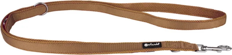 Trainingslijn Mesh - Hondenriem - 230x3 cm by Petlando in Cognac – product photo