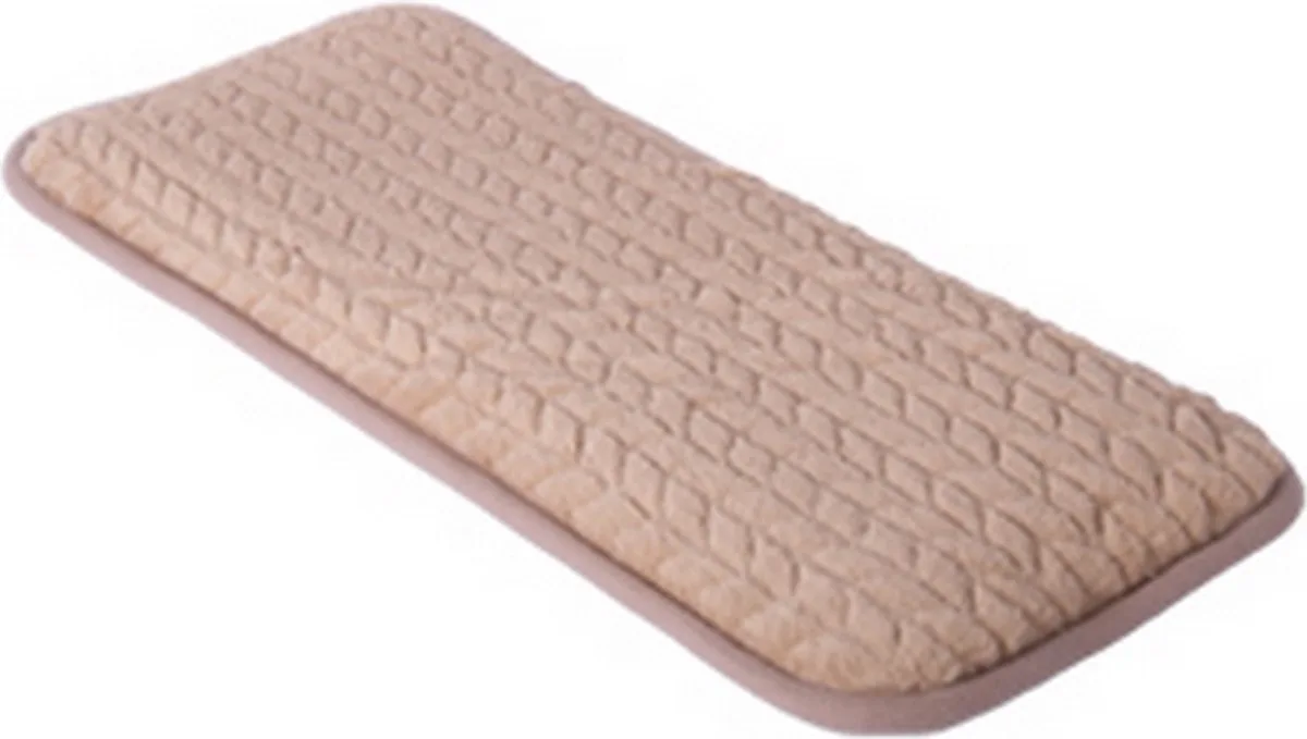 Vensterbank kussen/ Windowchiller de Petlando en Cappuccino beige waves – photo produit